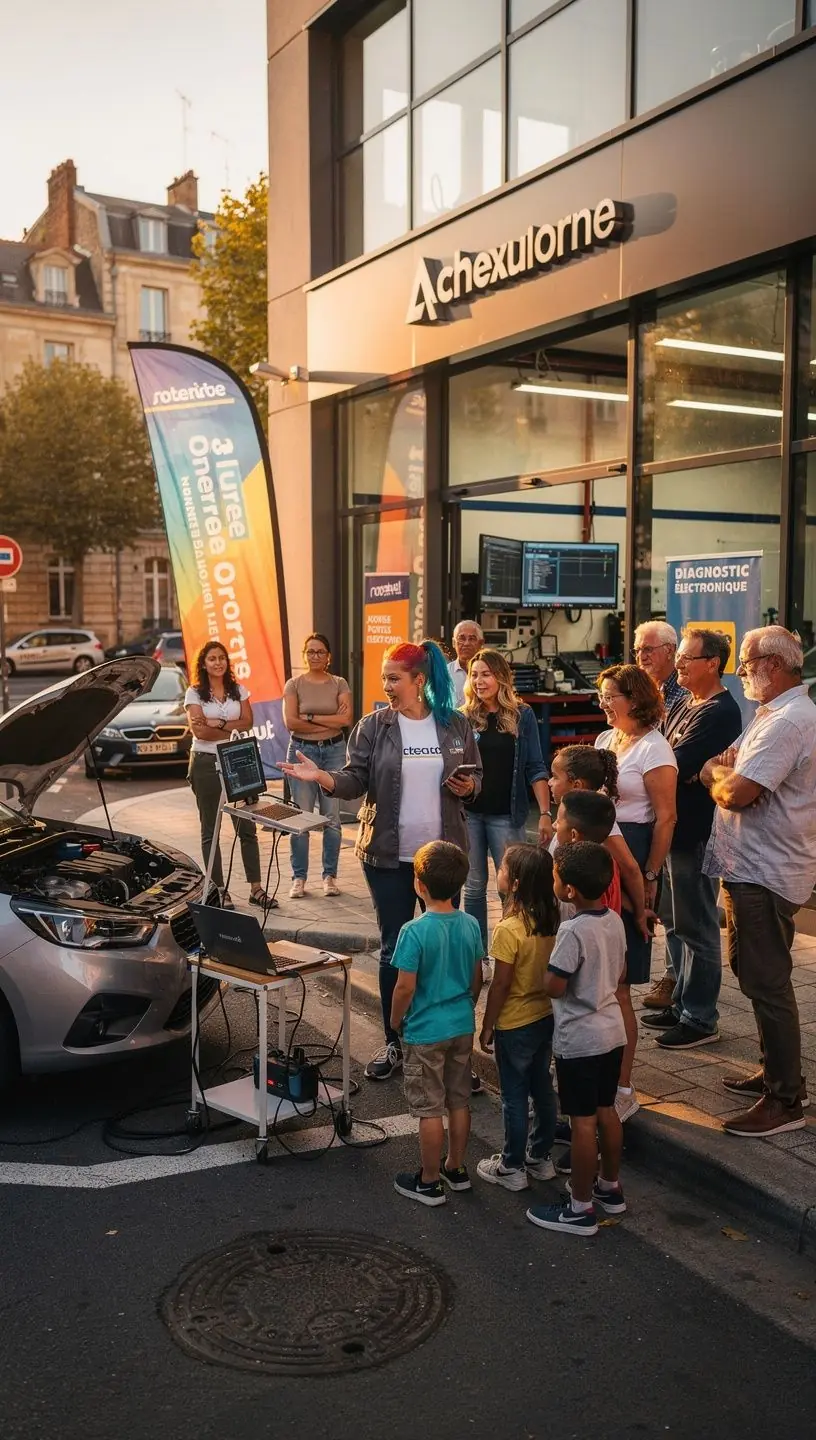 Vue intérieure d’un véhicule avec câblage électrique visible, en cours de réparation par un expert.